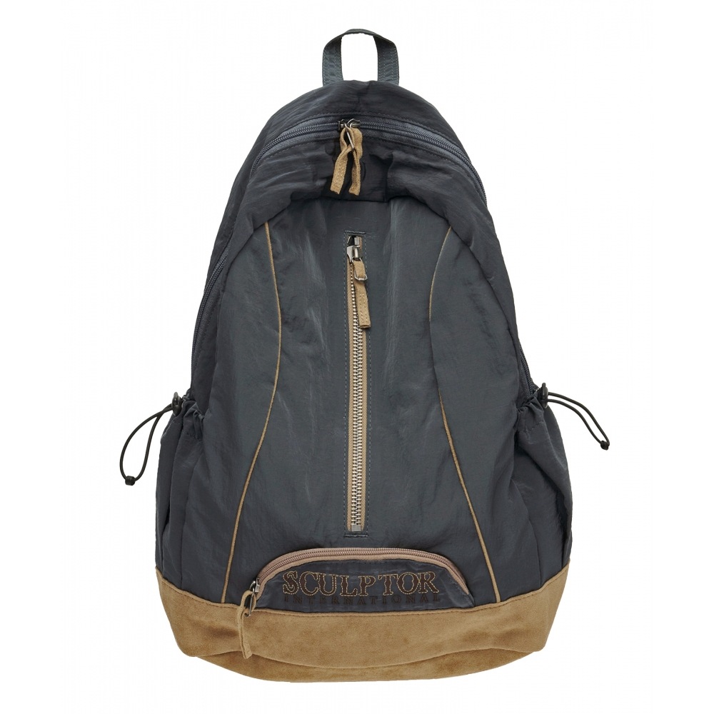 SCULPTOR オールドスクールスラウチーバックパックダスティネイビー