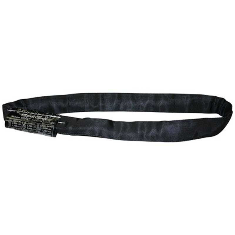 SPANSET　SPANSET ブラックエンターテイメントスリング RS-B-1T折り 4M　RS-B-1T-4M