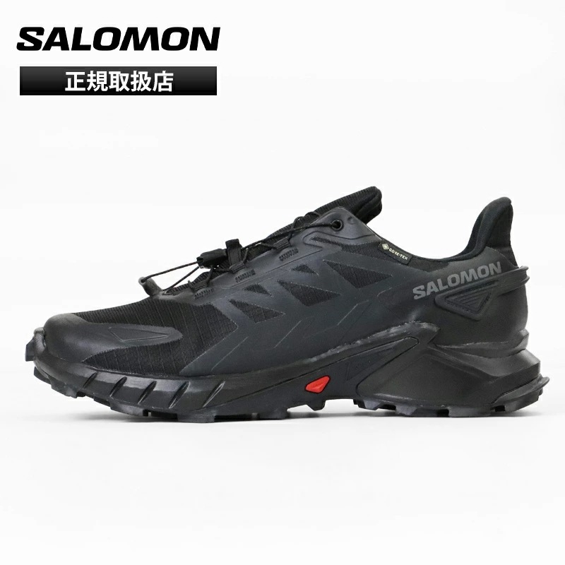 スニーカー GORE-TEX 防水 メンズ SUPERCROSS 4 GTX トレイルランニングシューズ ブラック 2026年春夏新作L41731600 ブランド [正規取扱店]