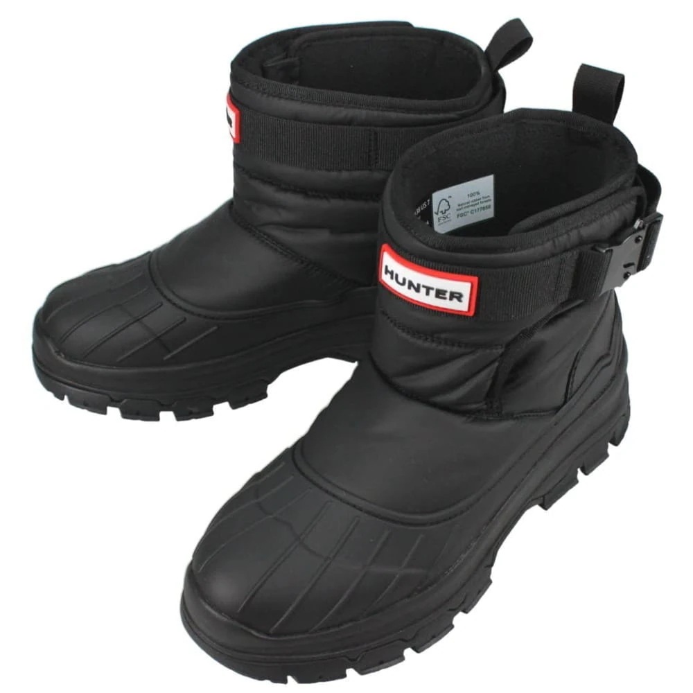 正規品 ウィンターブーツ ウィメンズ ショート バックル スノー W SHORTBUCKLE SNOW ブラック WFS2000NYR BLK