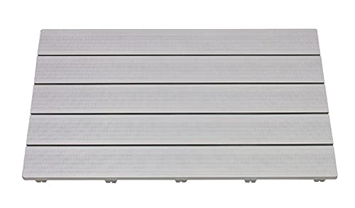 東プレ お風呂すのこ プラスチック製ハードすのこ 80×50cm グレー SKH-31