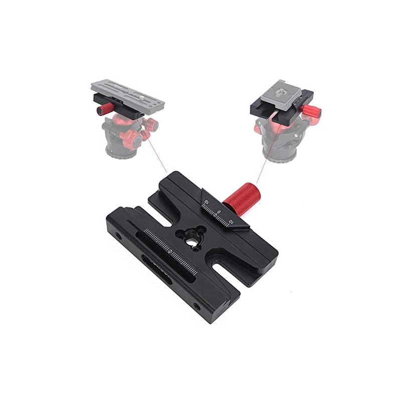 iShootクランプアダプターはArca-Swiss FitのManfrotto Gitzo クイックリリースプレートとManfrotto 200PL 410PL およびARCA Fit三脚ボールヘ
