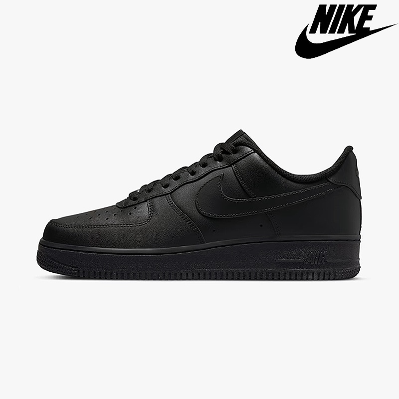 NIKE ナイキ エア フォース 1 07 CW2288-001(BLACK) スニーカー ブラックローカット定番 カップル メンズシューズ レディース