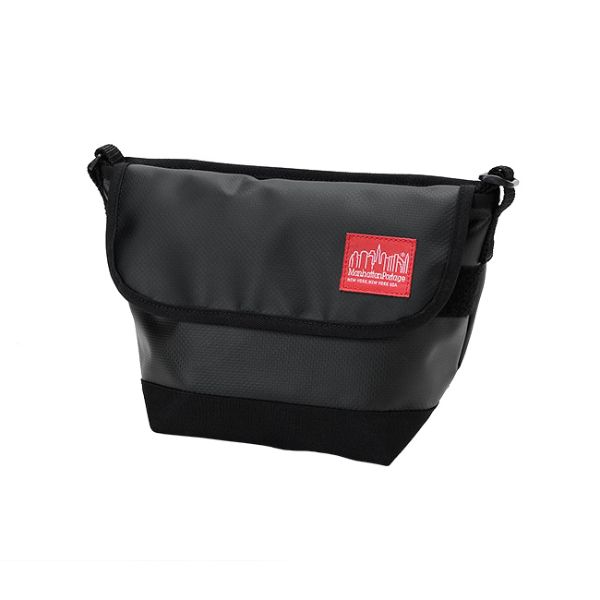 マンハッタンポーテージ Manhattan Portage Matte Vinyl Casual Messnger Bag メッセンジャーバッグ ショルダーバッグ MP1603MVL-BLK