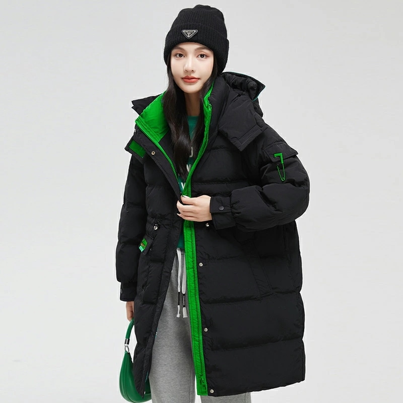 ダウンジャケット ロング ダウンウェア ウィンターウェア 防寒アイテム ウィンターファッション ダウンコートスタイル 寒さ対策 上質な素材 ファッションスタイル 暖かさ重視 寒さからの保護 ダウンの魅