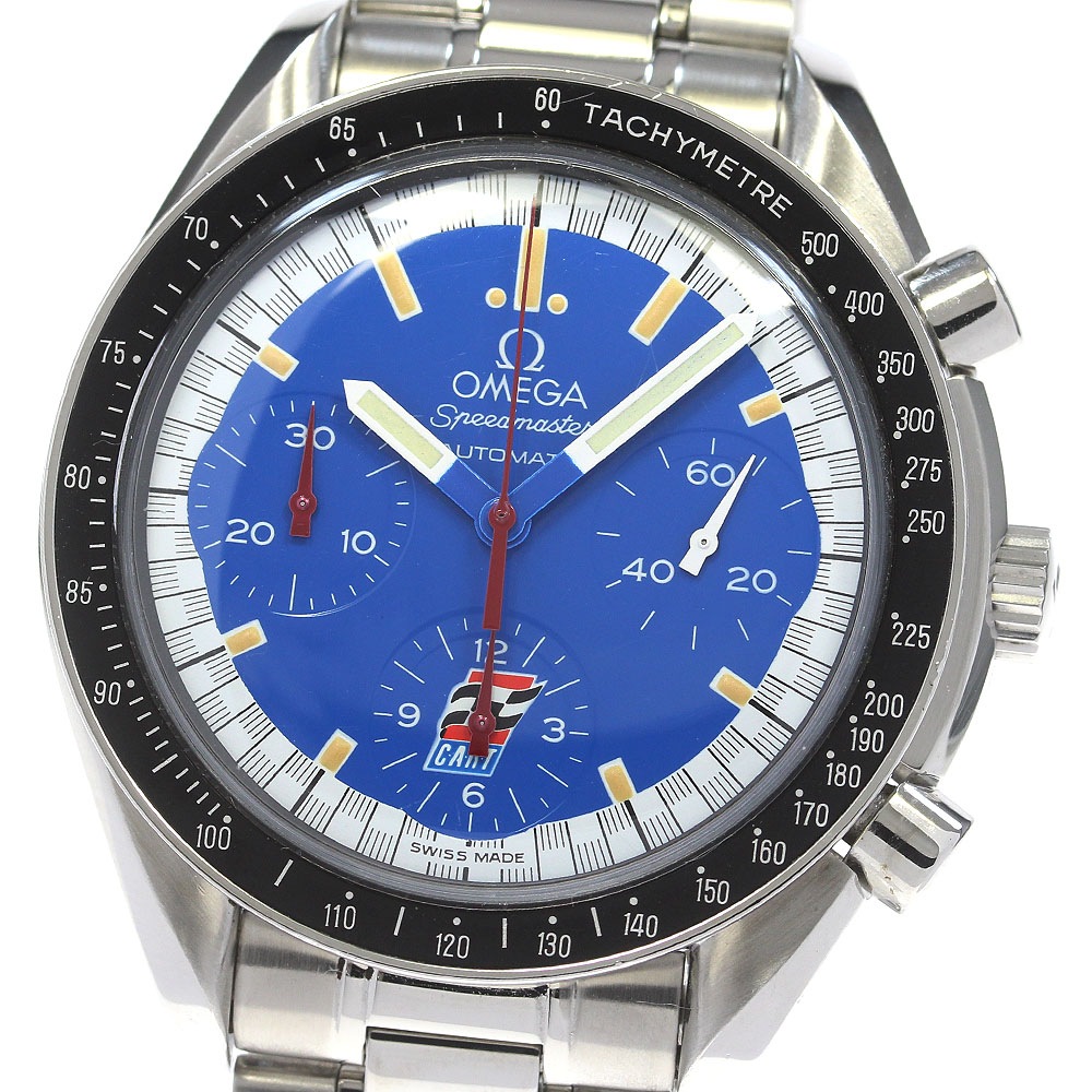 オメガ OMEGA 3510.81 スピードマスター レーシング シューマッハ クロノグラフ 自動巻き メンズ _767777【中古】 197,100円