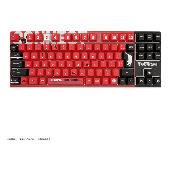 ハイキュー!! × ふもコレ キーボード 音駒高校モデル 豪華セット 日本語配列 VARMILO FC-HQG01A-DX-NKM-DA
