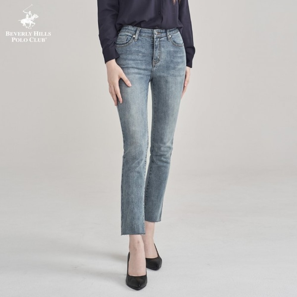 (ジンマニア) ビバリーヒルズポロクラブディープトーンムードストレートデニムパンツレディースジーンズパンツ 5,113円