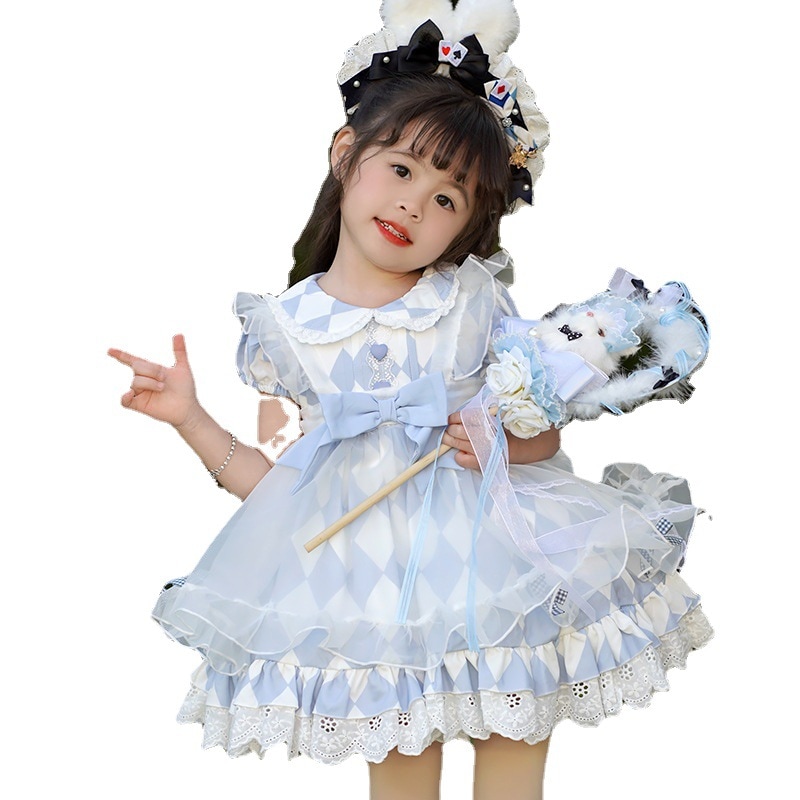 2024年夏季節女の子のドレス　ロリータスカート　プリンセススカート