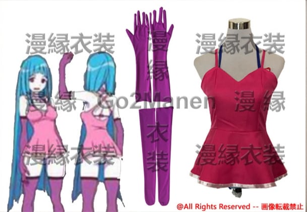 コスプレ衣装me!me!me! メメ 水着付き ワンピース ドレス 7,500円