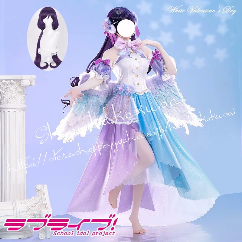 [2026新品] G LoveLive ラブライブ 東條希 とうじょうのぞみ ホワイトデーの天使 コスプレ衣装 常服 ハロウィン クリスマス 仮装 クリスマス 変装活動