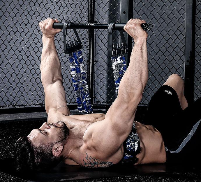 在庫限り調節可能なベンチプレスアシスタンス レジスタンスバンド 取り外し可能なチェストエキスパンダー ラテックスバンド フィットネスホームジムアッパーボディワークアウト機器 フィットレス ゴムチューブ