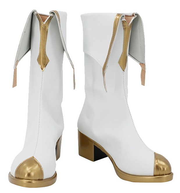 コスプレ靴 潤羽るしあ うるは るしあ hololive ホロライブ VTuber 下駄 シューズ 長靴 コスプレ クリスマス ハロウィン