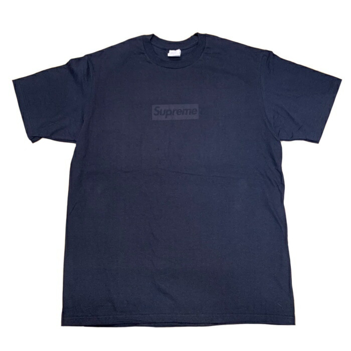 2023SS tonal Box logo TEE Navy