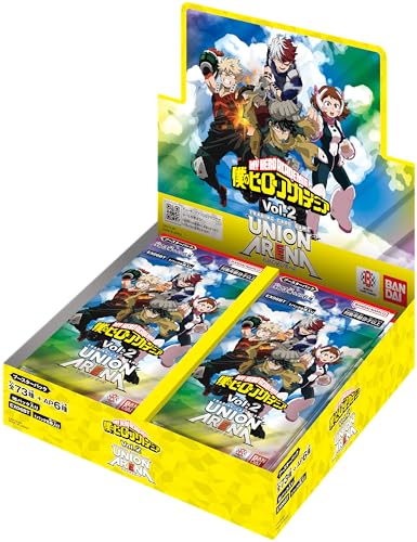 UNION ARENA ブースターパック 僕のヒーローアカデミア Vol.2【EX06BT】(BOX)16パック入