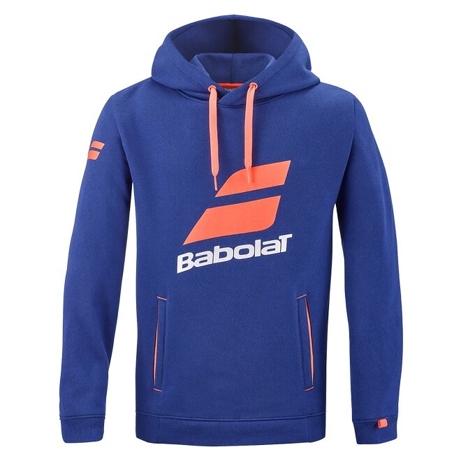 バボラ(Babolat) ジュニア EXERCISE エクササイズ フード付き長袖スウェット パーカー 4JTD041-4000 エステートブルー(22y3mテニス)