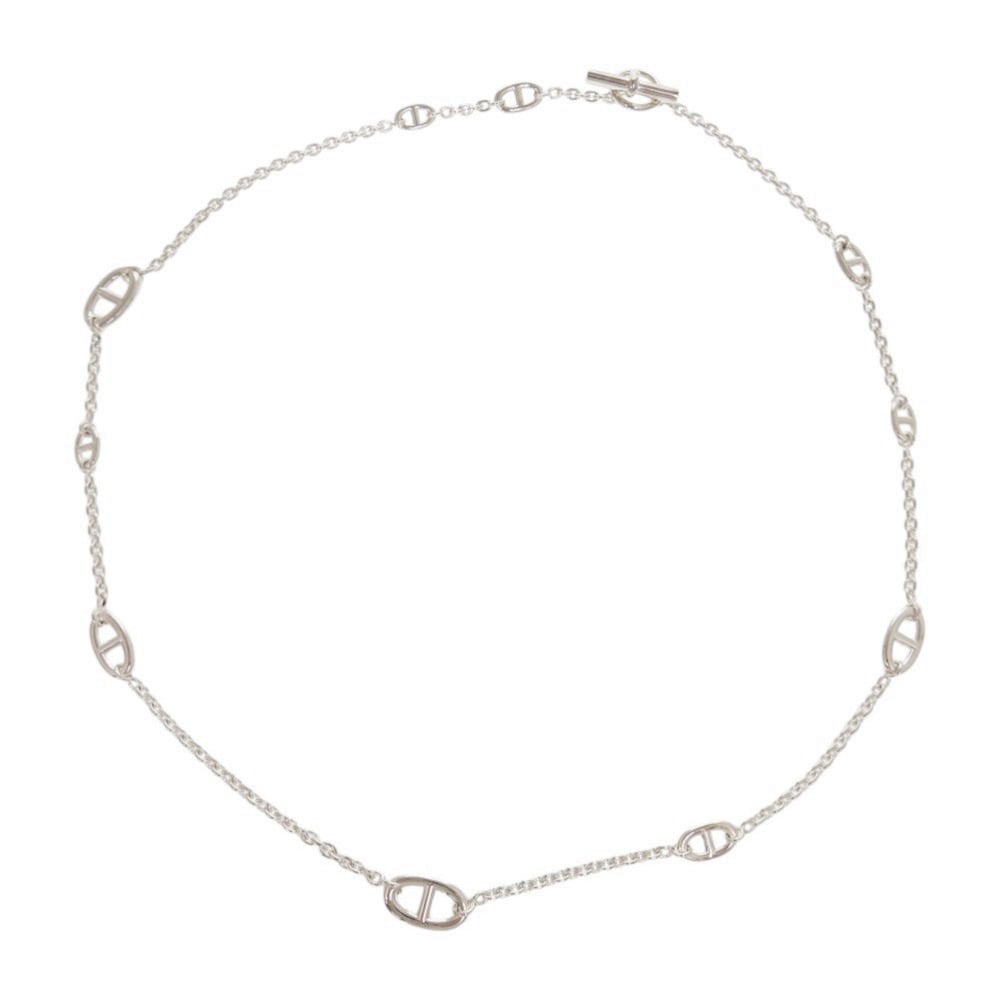 未使用品 ファランドール80 シェーヌダンクル ネックレス シルバー925 シルバー 0433【中古】 レディース