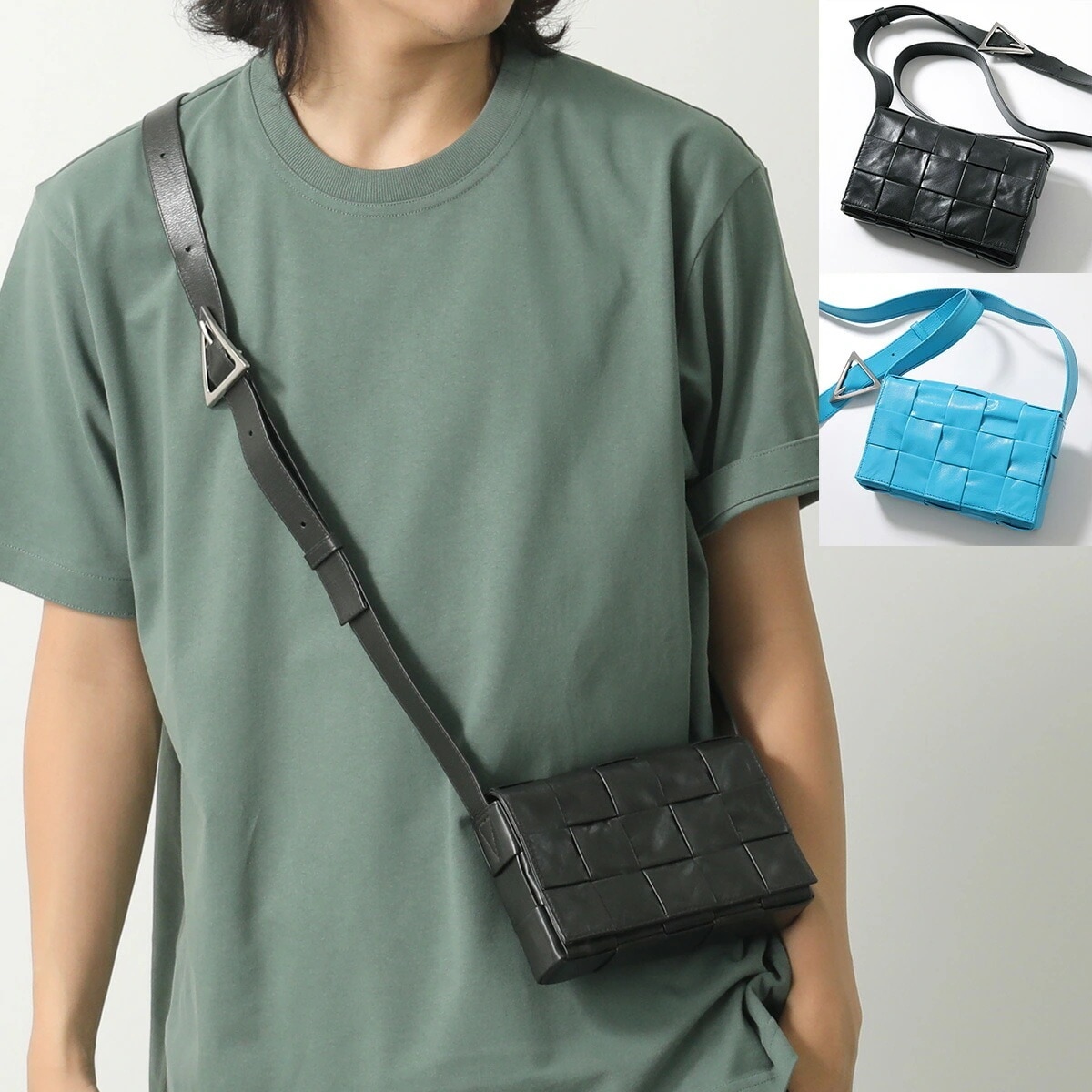 BOTTEGA VENETA ボッテガヴェネタ ショルダーバッグ SMALL CASSETTE スモール カセット 717587 VCQ71 メンズ マキシイントレ 鞄 カラー3色 717587VCQ