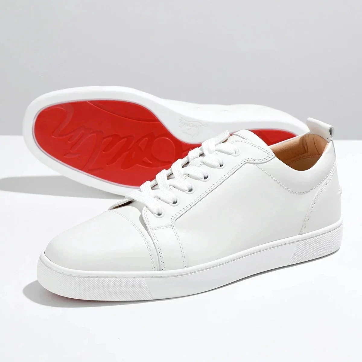 Christian Louboutin クリスチャンルブタン スニーカー LOUIS JUNIOR ルイスジュニア 1130548 メンズ レザー シューズ ロ
