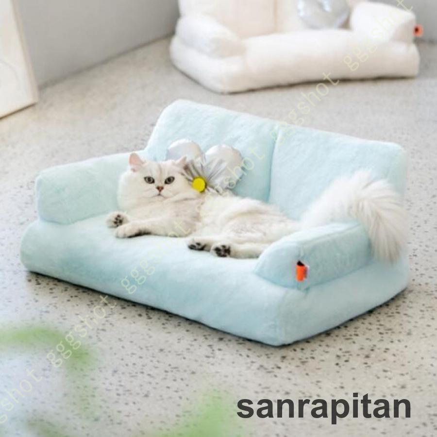 ペット用クッション 猫 犬 ベッド ペットベッド ペットソファー 洗える ふわふわ 猫用寝床 秋冬 暖かい 屋外 防水 滑り止め 老犬介護 床ずれ 防止 通年使用