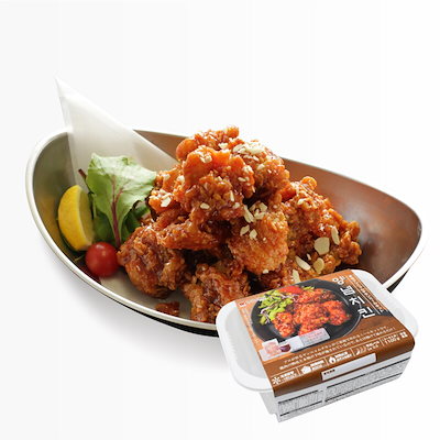 韓国料理 ヤンニョムチキン 1100g お取り寄せグルメ ...のサムネイル