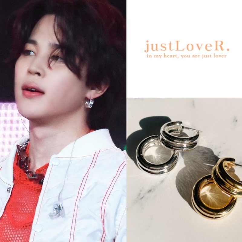 btsジミン着用 Isabelle Hoop earrings イザベルフープイヤリング