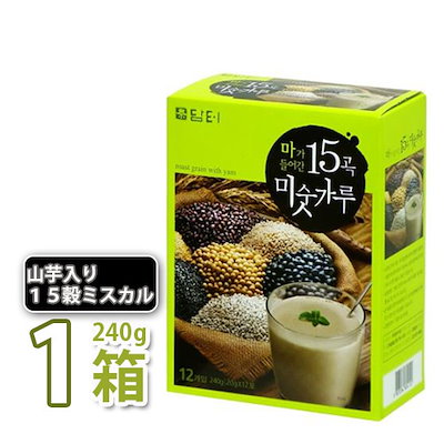 (08315)【ダムト】山芋入り１５穀ミスカル (20g×12包) x...のサムネイル