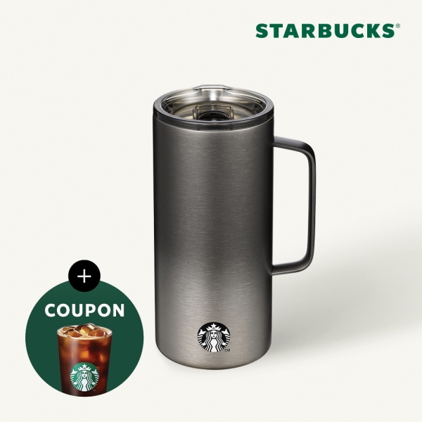 【starbucks】 スターバックス SS ブラック タンク タンブラー 503ml 韓国スタバ