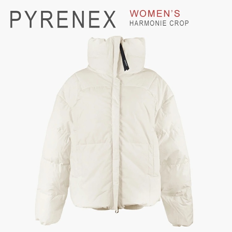 ピレネックス レディース ダウン アルモニクロップ ダウンジャケット ショート クロップド丈 ジャケット アルモニ クロップ ハーモニー PYRENEX HARMONIE CROP HWY044P
