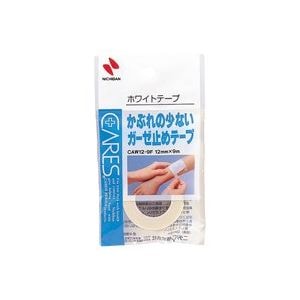 （まとめ）ニチバン ホワイトテープ CAW12-9F(×20セット)