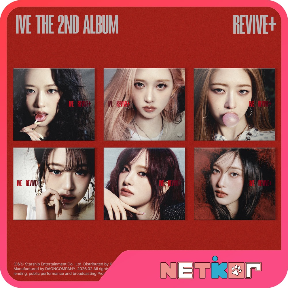 Digipack Ver. 6種セット IVE 正規2集 アルバム REVIVE+ 韓国チャート反映 当店特典 アイブ