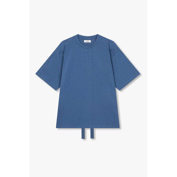 ストラップアイレットディテール半袖Tシャツ9106222214054