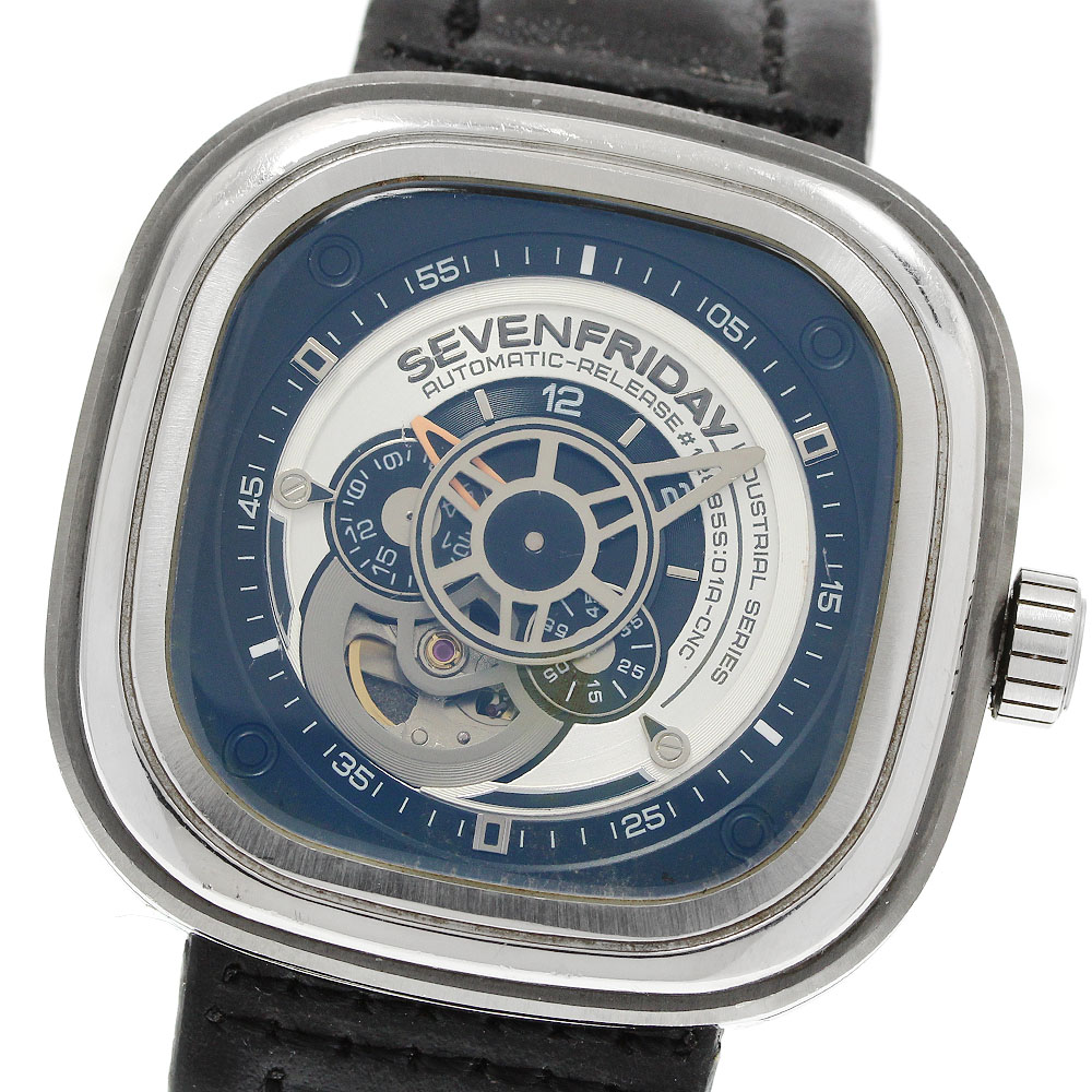 セブンフライデー SEVENFRIDAY SF-P1/01 Pシリーズ 自動巻き メンズ _942575【中古】