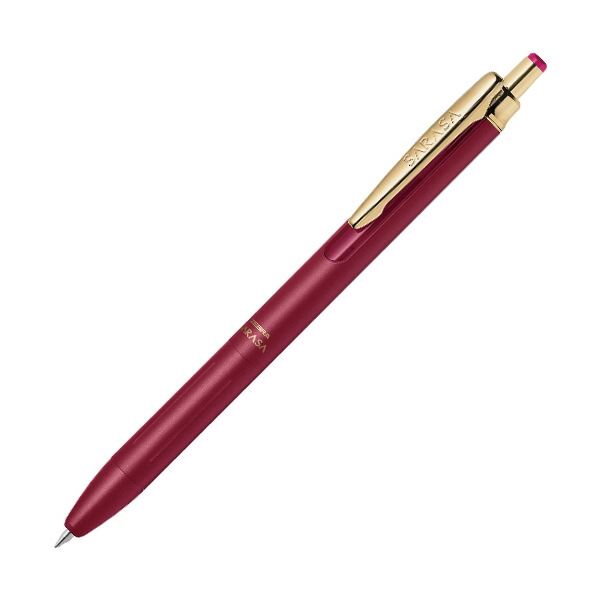 （まとめ） ゼブラジェルボールペン サラサグランド 0.5mm カシスブラック P-JJ57-VCB 1本 (×5セット)