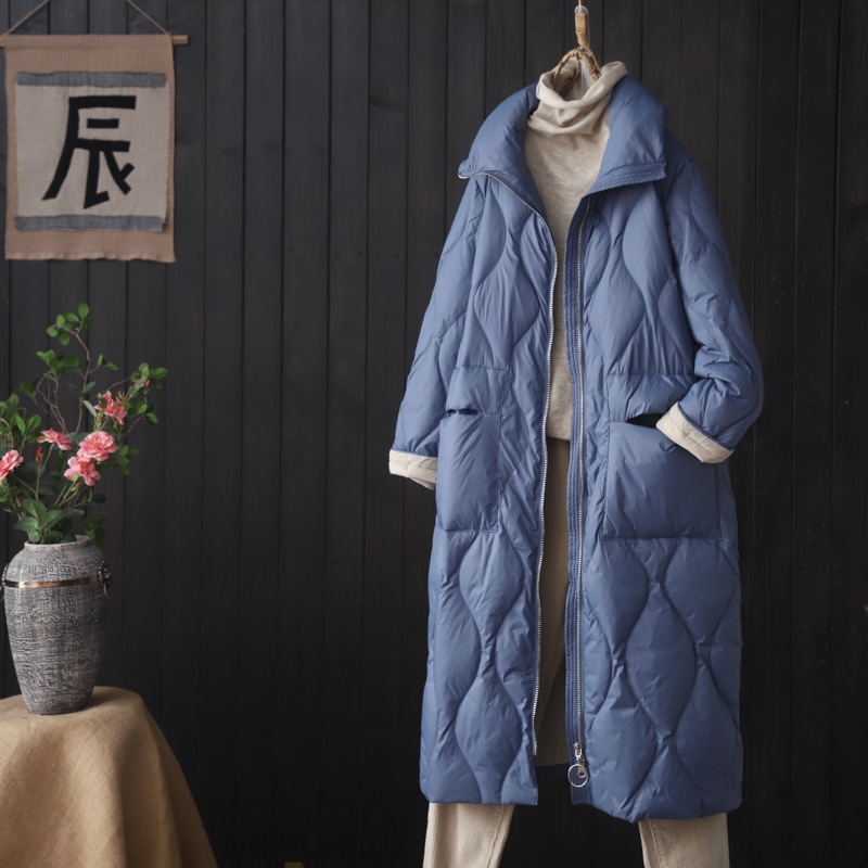 ダウンジャケット ジャケット ダウンコート ダウン エコダウンジャケット ロング レディース 軽量