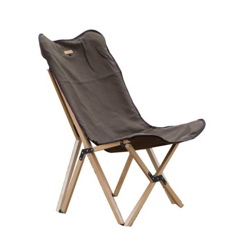 SMORE　Woodi Pack Chair ウッディ パック チェア(53×58×81cm/ブラウン)　SMOrsPC001aFbrw