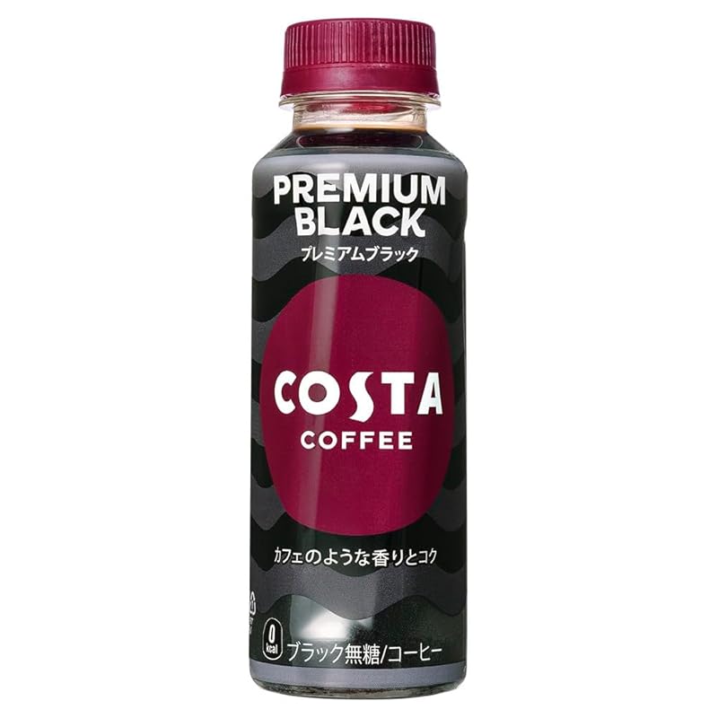 即納：コカ・コーラ コスタコーヒー プレミアムブラック 265mlPET ×24本