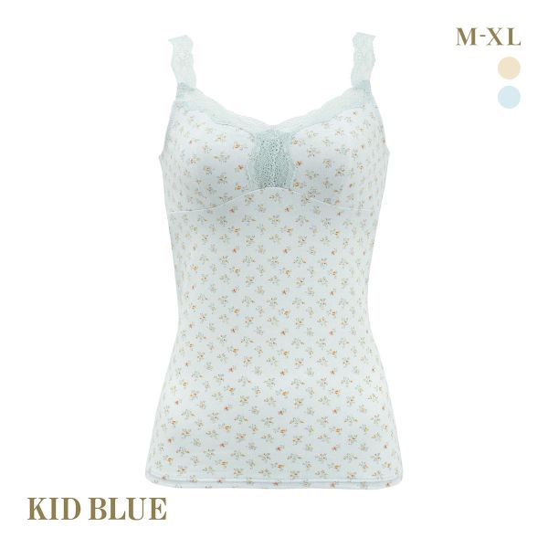キッドブルー 25デニムフラワー キャミソール レディース インナー KID BLUE 5,852円