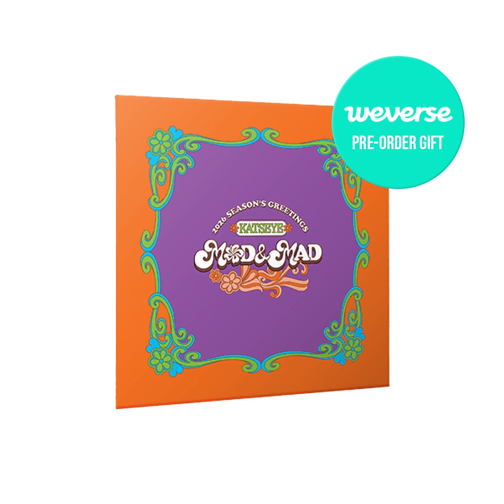 【WEVERSE特典選択】 KATSEYE 2026 SEASON GREETINGS / シーズングリーティング / カレンダー / シーグリ / MD / DIGITAL CODE