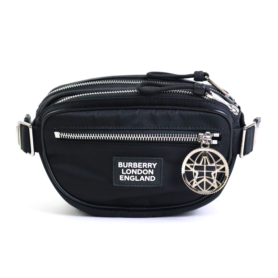 バーバリー BURBERRY ボディバッグ ナイロン ブラック ユニセックス h29774a