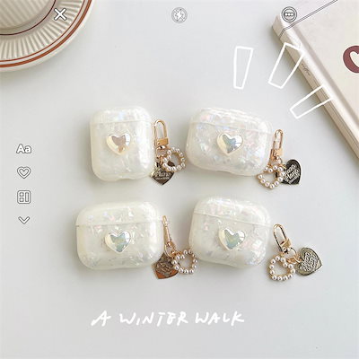 AirPods Pro ケース AirPods 第3世代 保護ケース ハート柄 ...のサムネイル