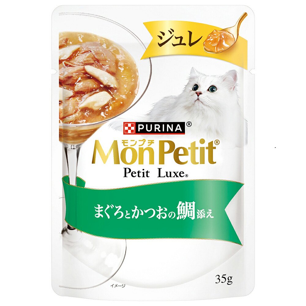 プチリュクス　ジュレ　まぐろとかつおの鯛添え　３５ｇX４８　ＣＲＣ35―20―75―10―51