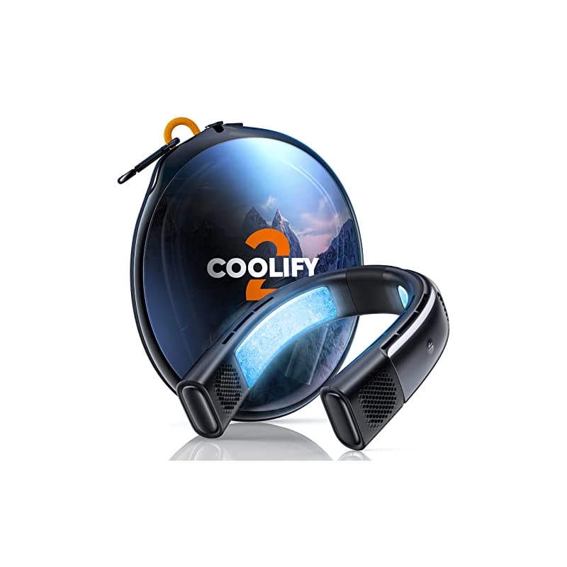 【2022進化版冷却力】ネッククーラー 首掛け扇風機 半導体冷却 四風道送風 冷暖房 9段階自由調節