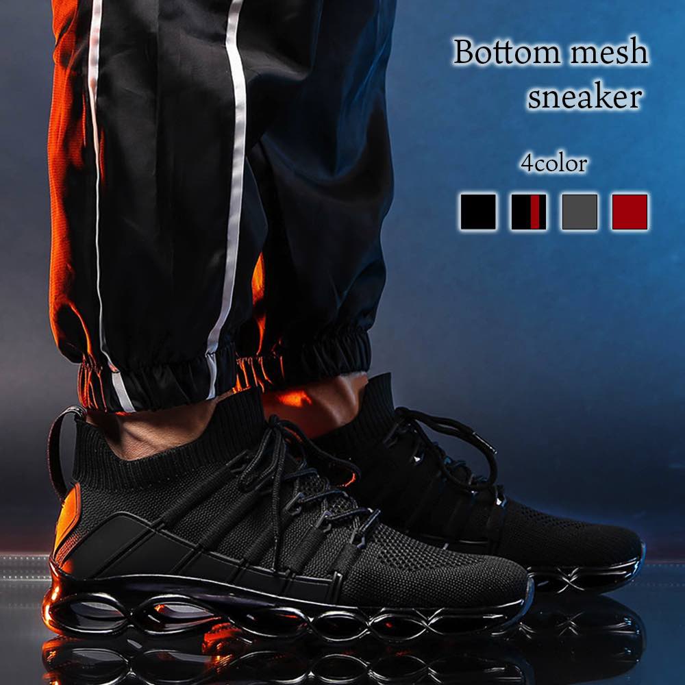 スニーカー メンズ 厚底メッシュスニーカー 身長UP 秋 白 幅広 4E シークレットシューズ ブランド ウォーキング 疲れない 春 おしゃれ 高い ブラック 赤 かかとなし 靴 ハイカット ランニン
