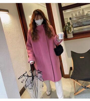 アウター コート ロングコート 膝下 ミモレ ミモレ丈 袖あり 長袖 フード付き 前開き ウール 大人可愛い おしゃれ お洒落 かっこいい 大人女子 こなれ感 ラフ ラブリー キュート ガーリー