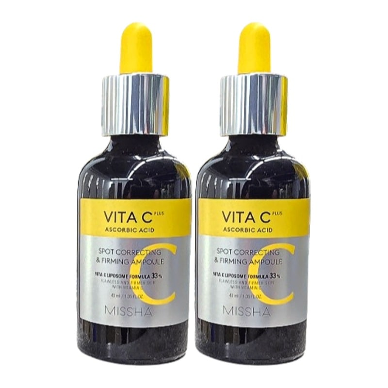 【2個セット】ビタCプラス シミケア エラスティック アンプル 40ml×2 韓国コスメ ビタミンC美容液 保湿 ハリケア 透明感