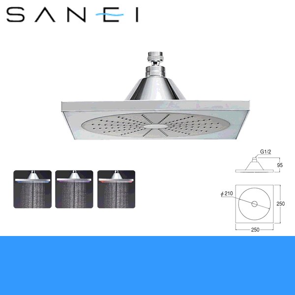 S1040F2 回転シャワーヘッド[]