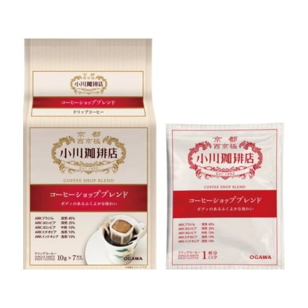 コーヒーショップブレンド ドリップコーヒー 70g x6 メーカー直送