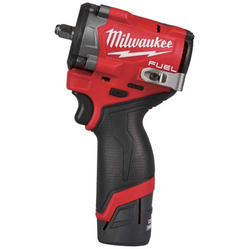 ミルウォーキーツールジャパン合同会社　milwaukee M12 FUEL 3/8インチ542Nmインパクトレンチ 5.0AH ＆ 2.5AH キット　M12FIW2F385252XJP