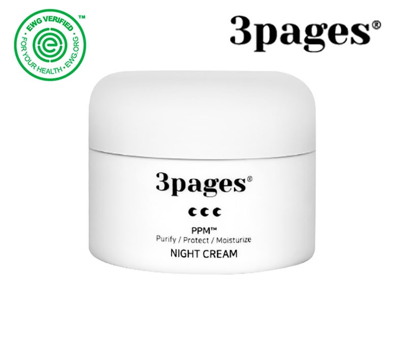 3PAGES オーバーナイト トリートメント ペプチド クリーム 50g